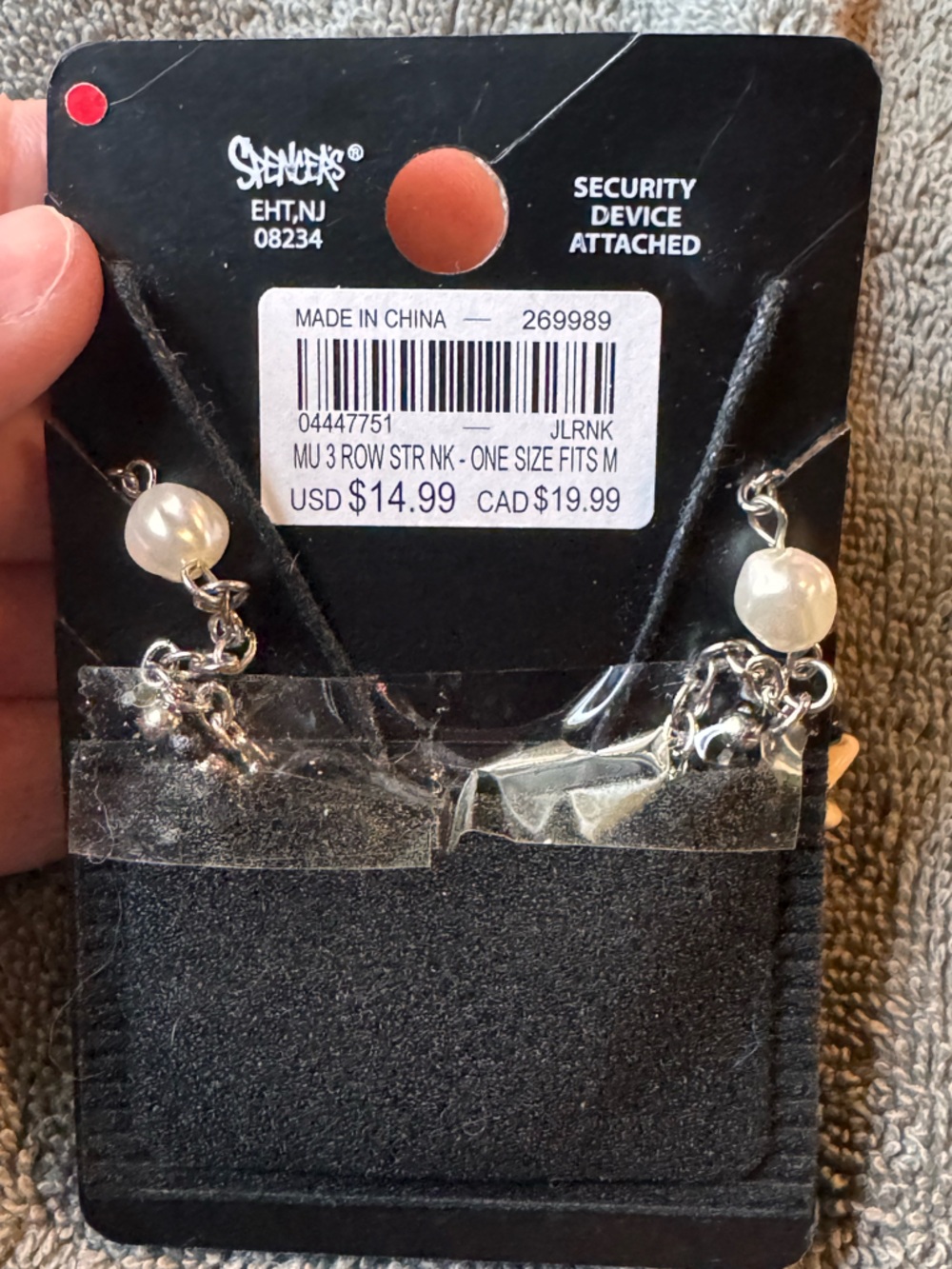 🌟 3/$20 Eligible! BodyRage Silver-Tone 3 Necklace Set with Faux Pearls Seashells - Picture 2 of 2